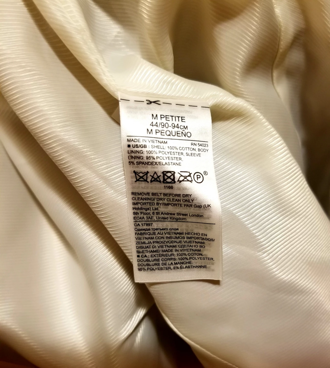 NWT Banana Republic Women's Brwon Petite Trench Coat ⚽ - photo 2