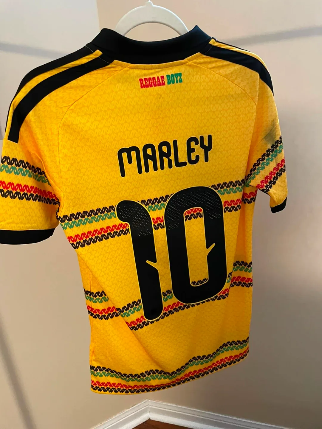 Adidas Jamaica Marley 10 Soccer Jersey - photo 2