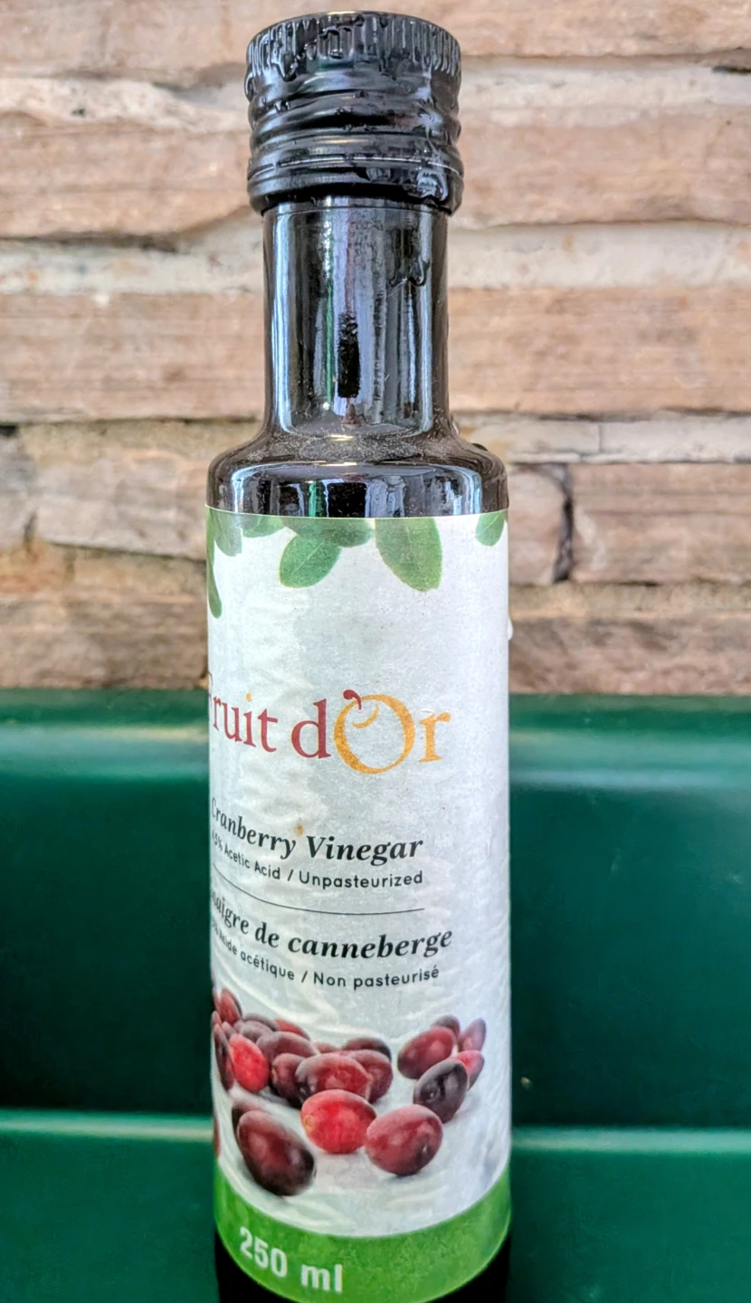 *** Free. *** Fruit d'Or Cranberry Vinegar 250 ml