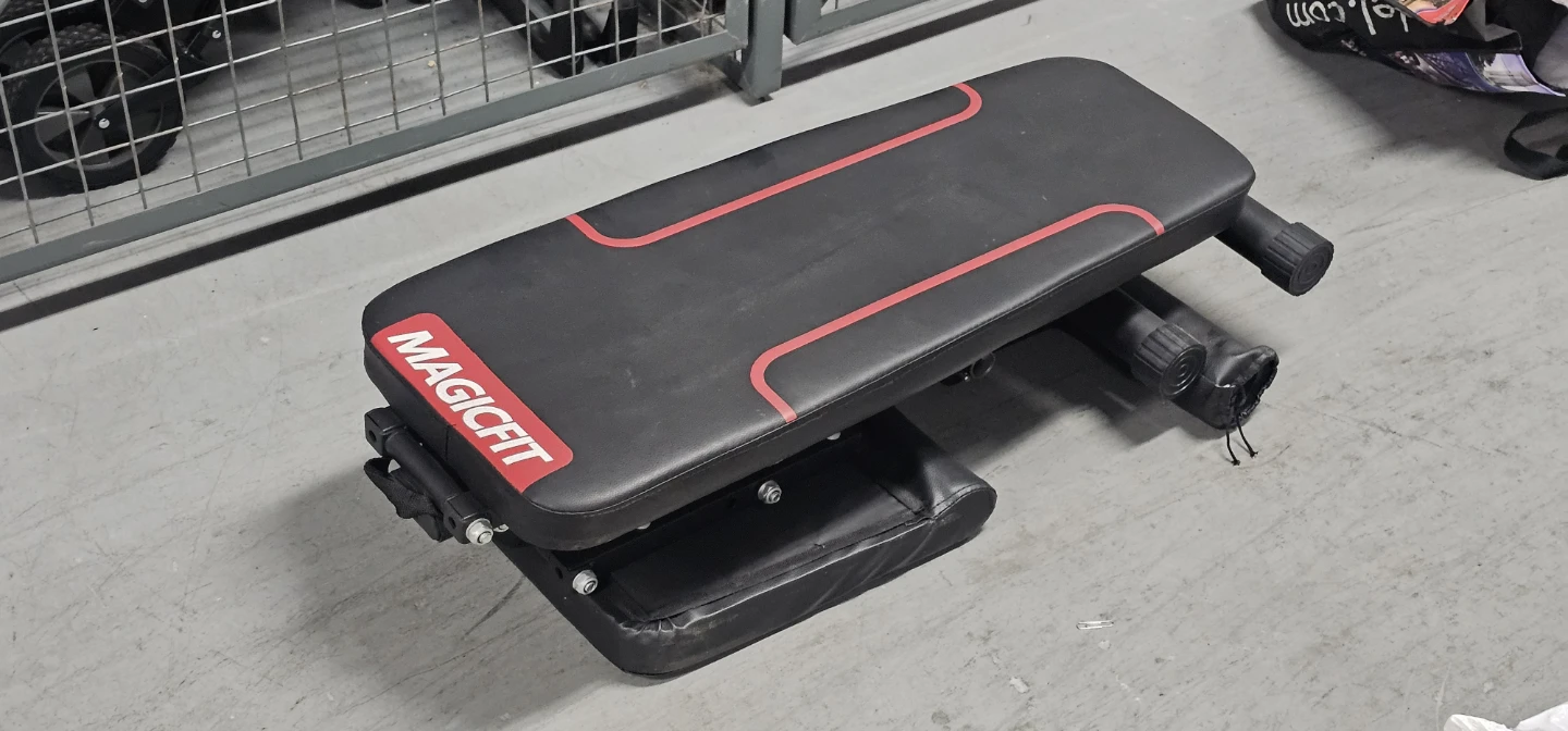 Magic Fit Adjustable Workout Bench - Foldable Home Gym Bench