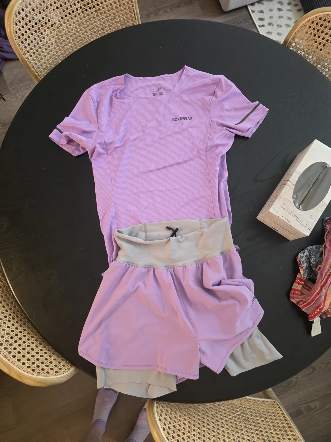 Gore Wear Women's Running Outfit - Purple, Size S - photo 3