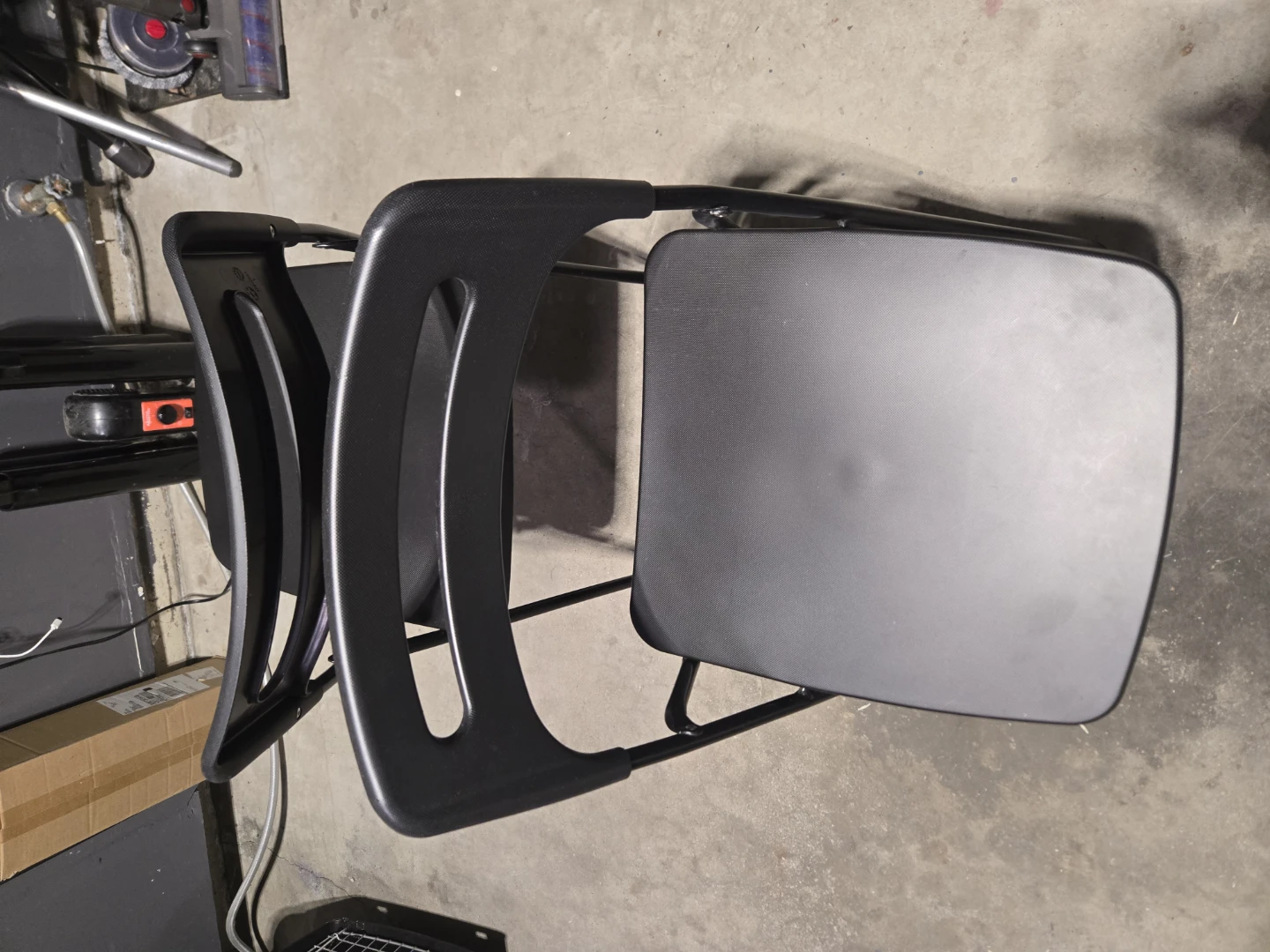 Black Folding Chairs (Set of 2) - photo 2