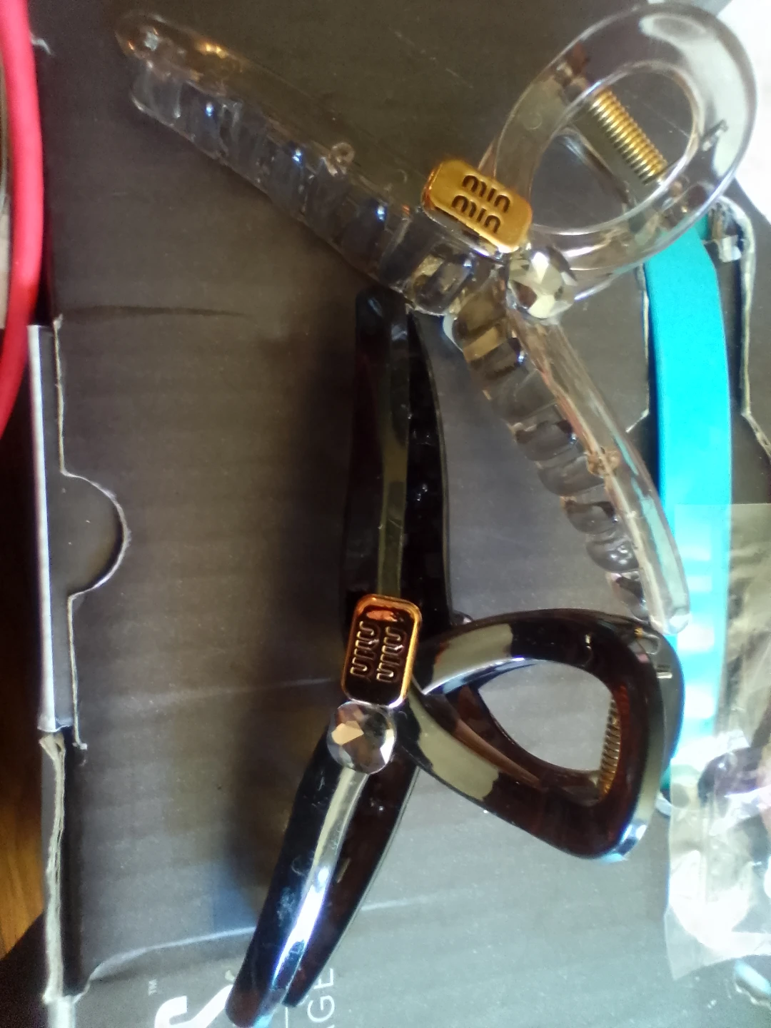 Miu Miu Hair Claw Clips (2)
