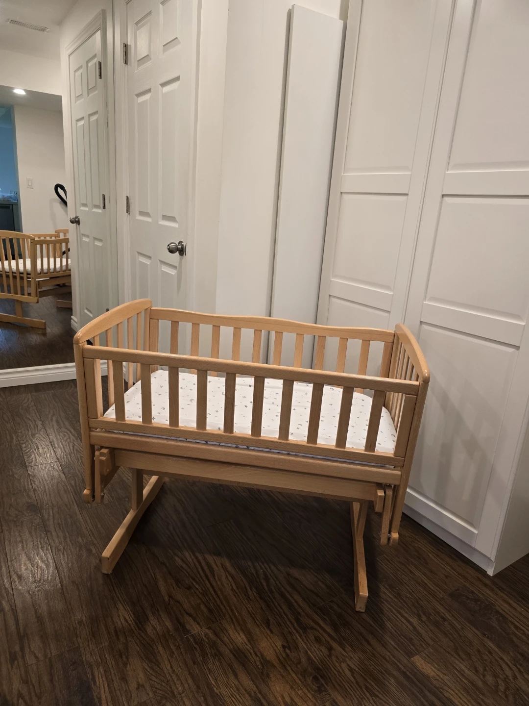 Wooden Baby Bassinet