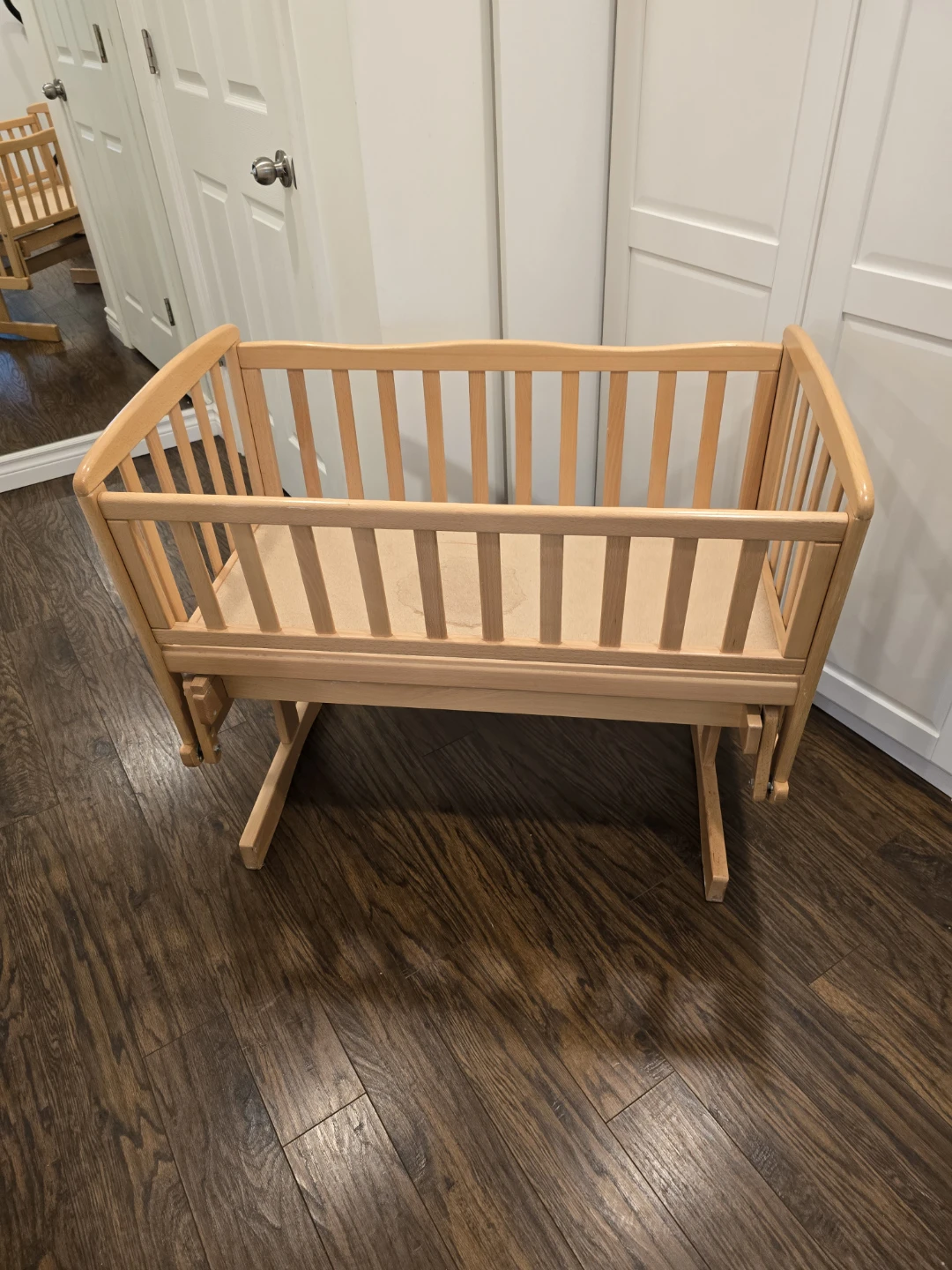 Wooden Baby Bassinet - photo 2