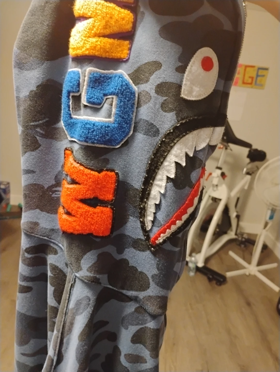 A Bathing Ape Shark Full Zip Hoodie - photo 2