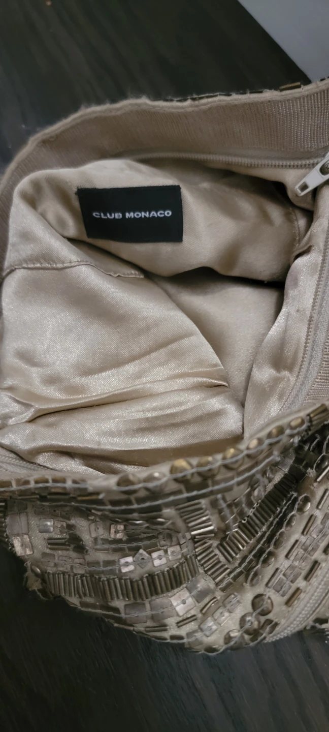 Club Monaco Beaded Clutch Bag - photo 4