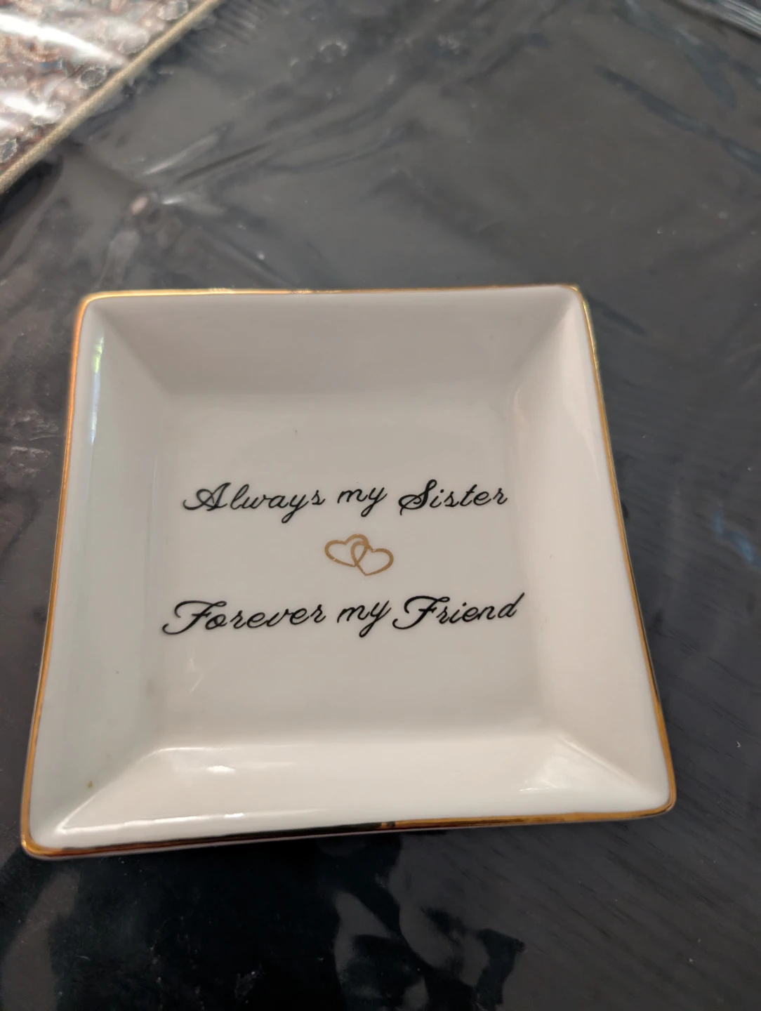 Sister & Friend Trinket Dish