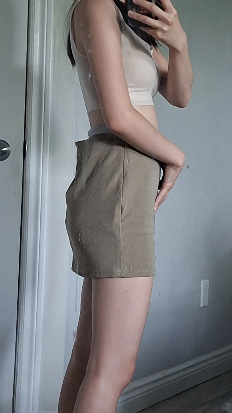 Pull&Bear Tan Mini Skirt - photo 5