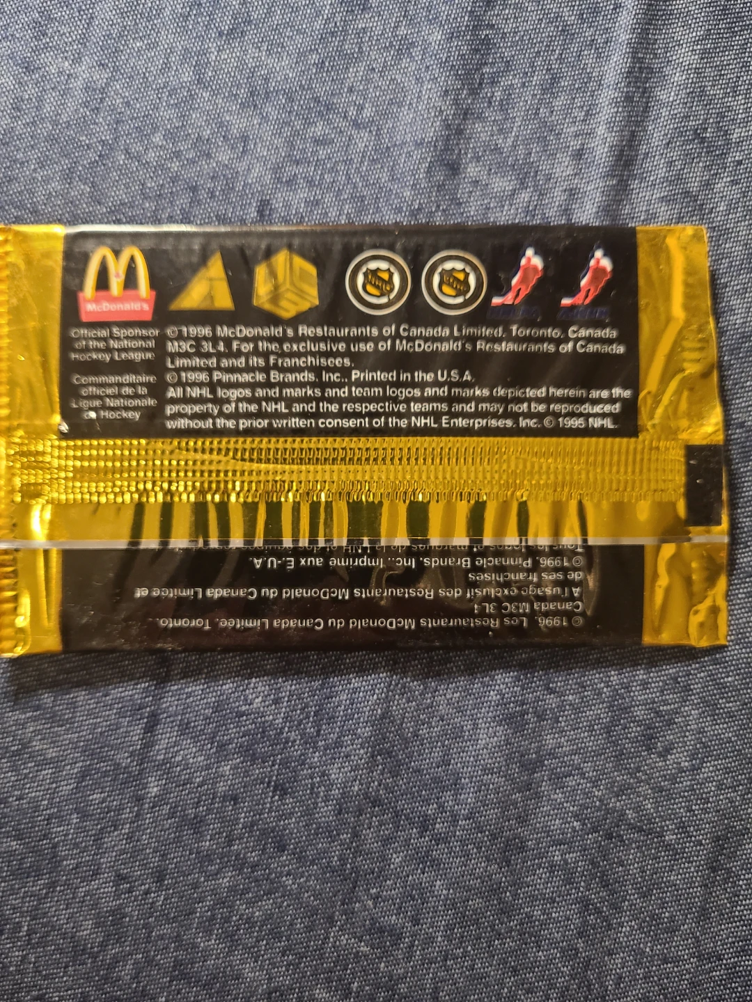 1996 Pinnacle Game Winners 3-D Cards Pack - photo 2