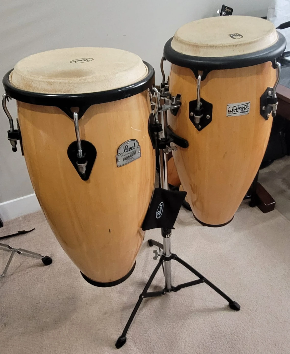 Pearl Primero Conga Drums with Stand - photo 4
