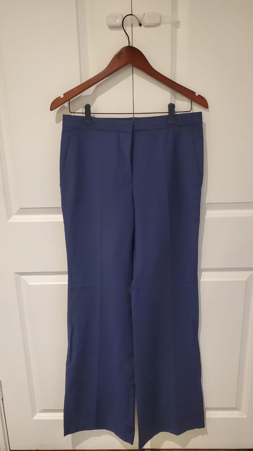 Blue Women's Dress Pants