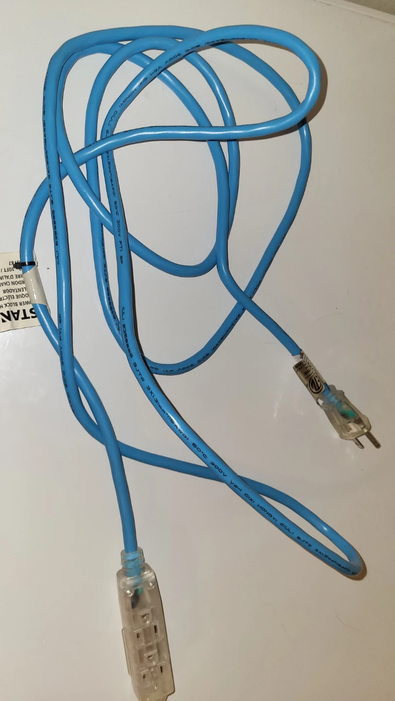Block heater cord