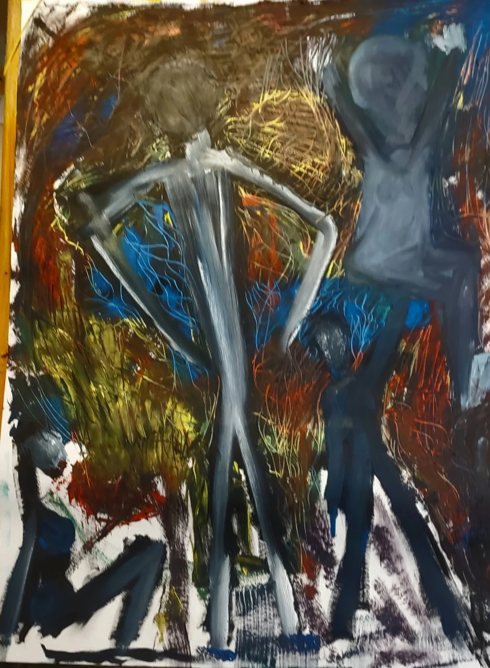 Original Abstract Art Paintings (Set of 4) - photo 2