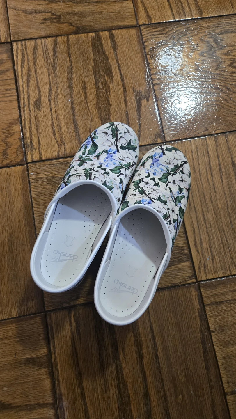 Dansko Surgical Floral Clogs
