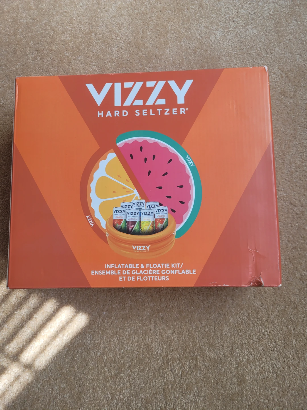 Vizzy Hard Seltzer Inflatable Floatie Kit
