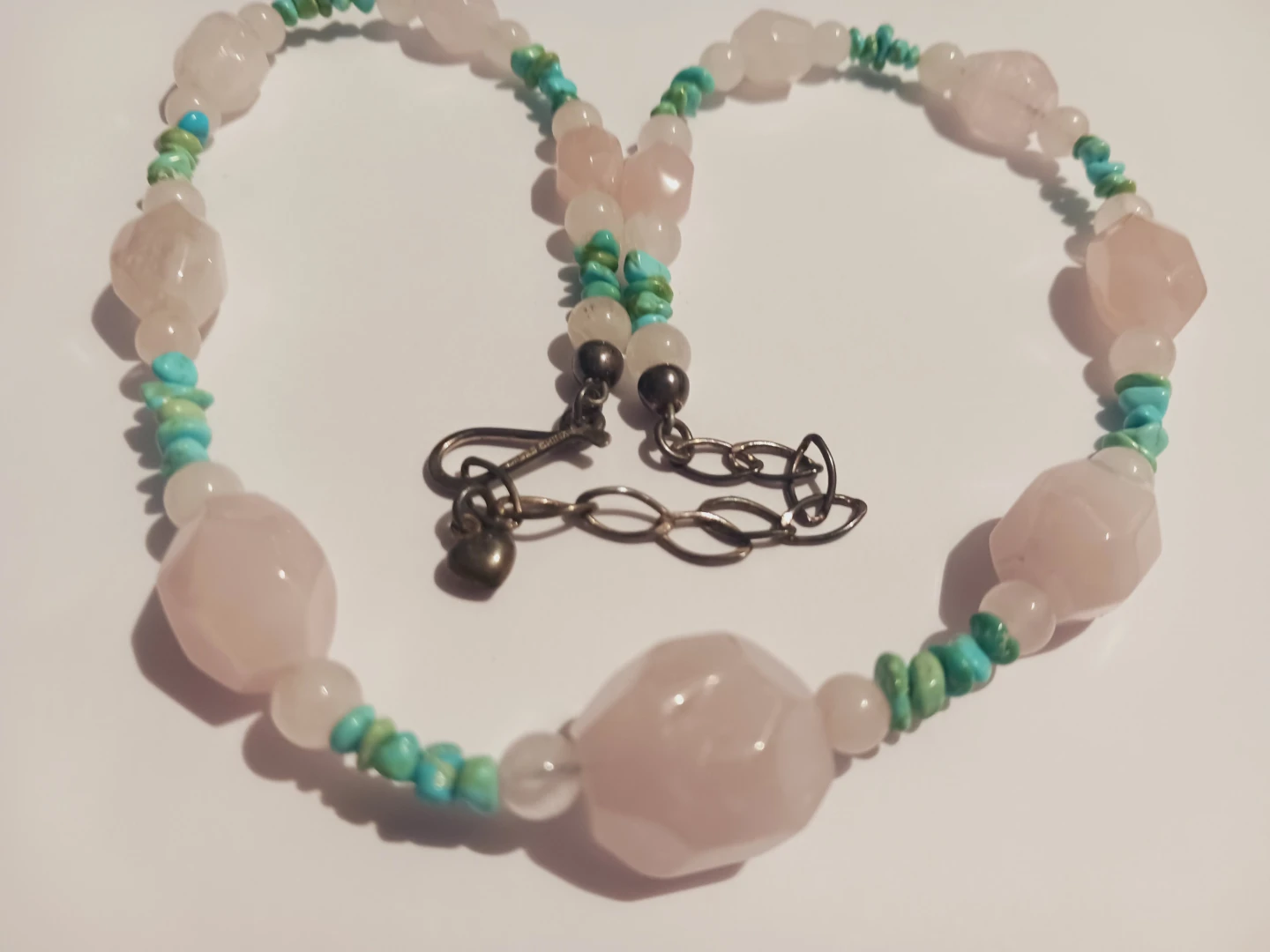 DTR 925 "DESSERT ROSE TRADING" DESIGNER SIGNED GEMSTONE NECKLACE - photo 3