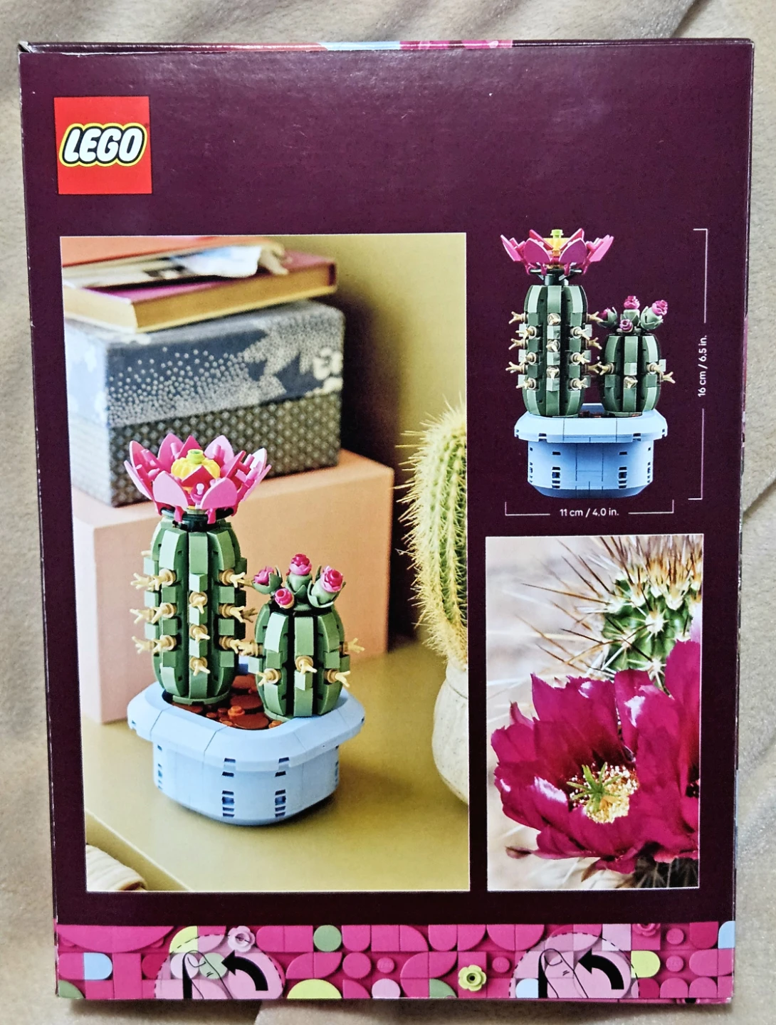 LEGO Botanicals Flowering Cactus Building Set 11509 - photo 2