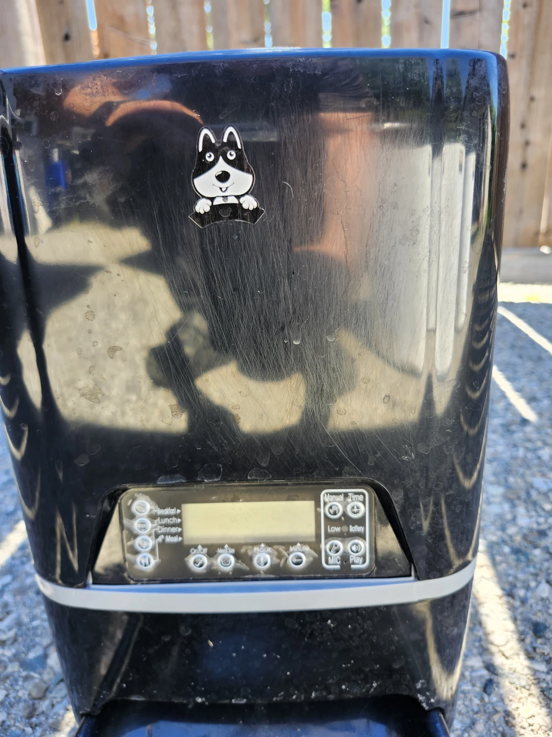 Cat/dog electric automatic pet food dispenser. - photo 3