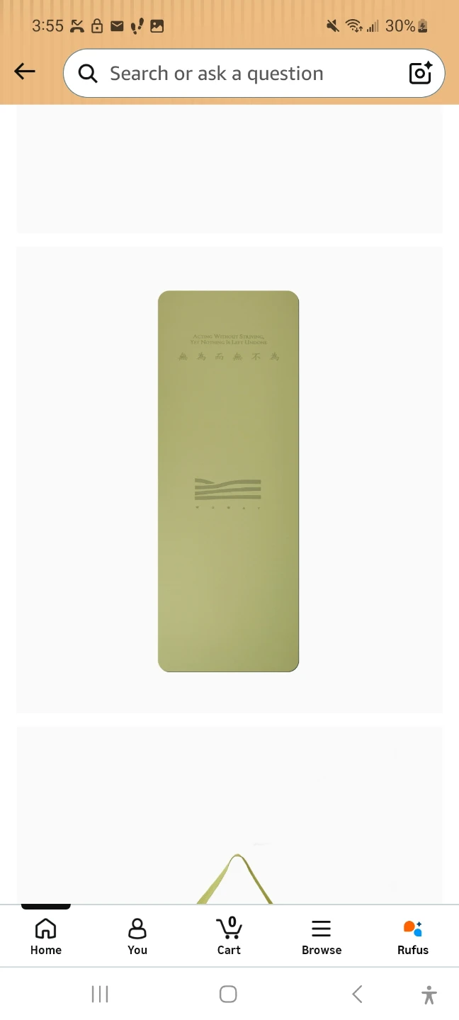 Yoga Mat with Motivational Quote - photo 3