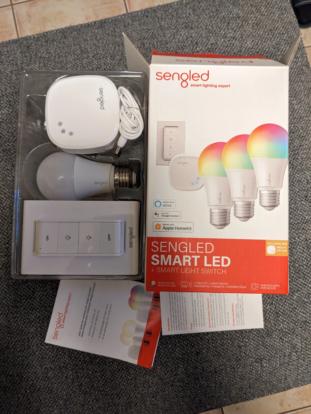 Sengled Smart LED + Hub + Light Switch Kit