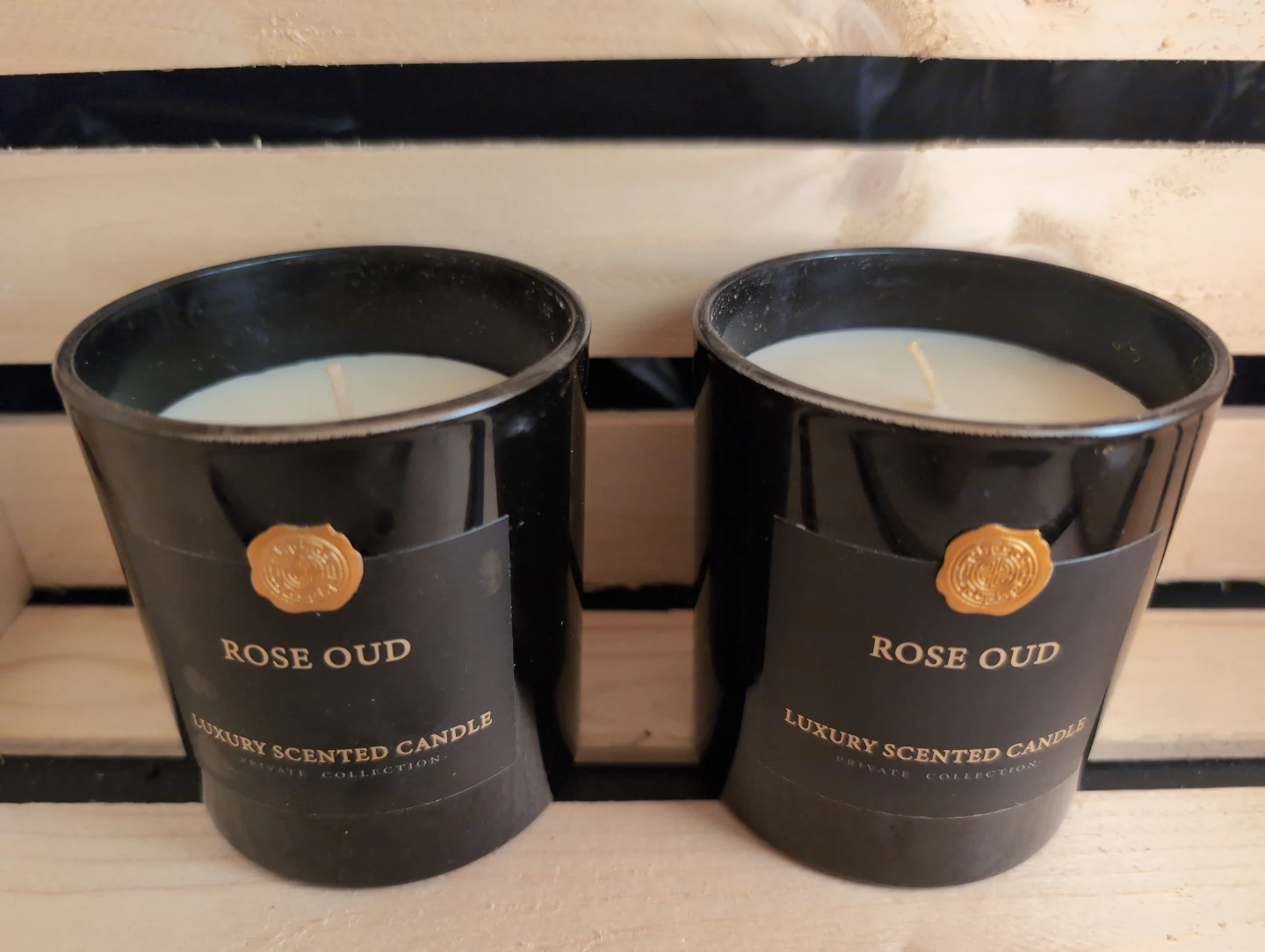 Rose Oud Luxury Scented Candle - Private Collection - photo 5