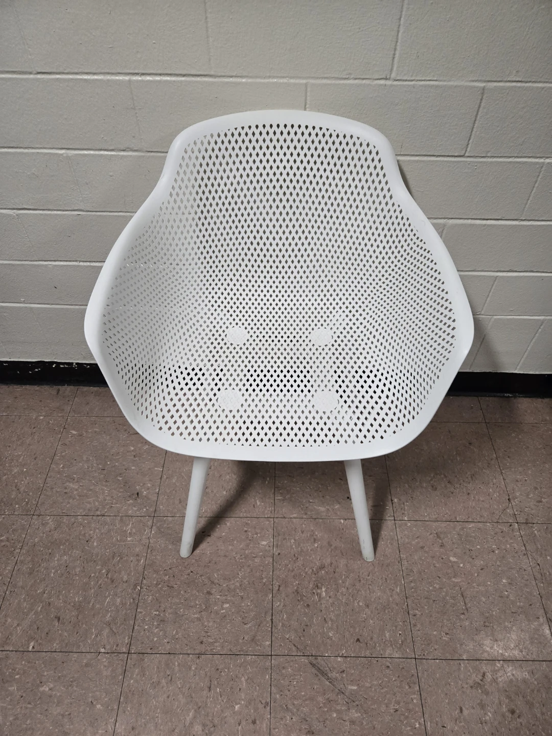 IKEA LAKTARE White Accent Chair - Indoor Outdoor Lounge - photo 2