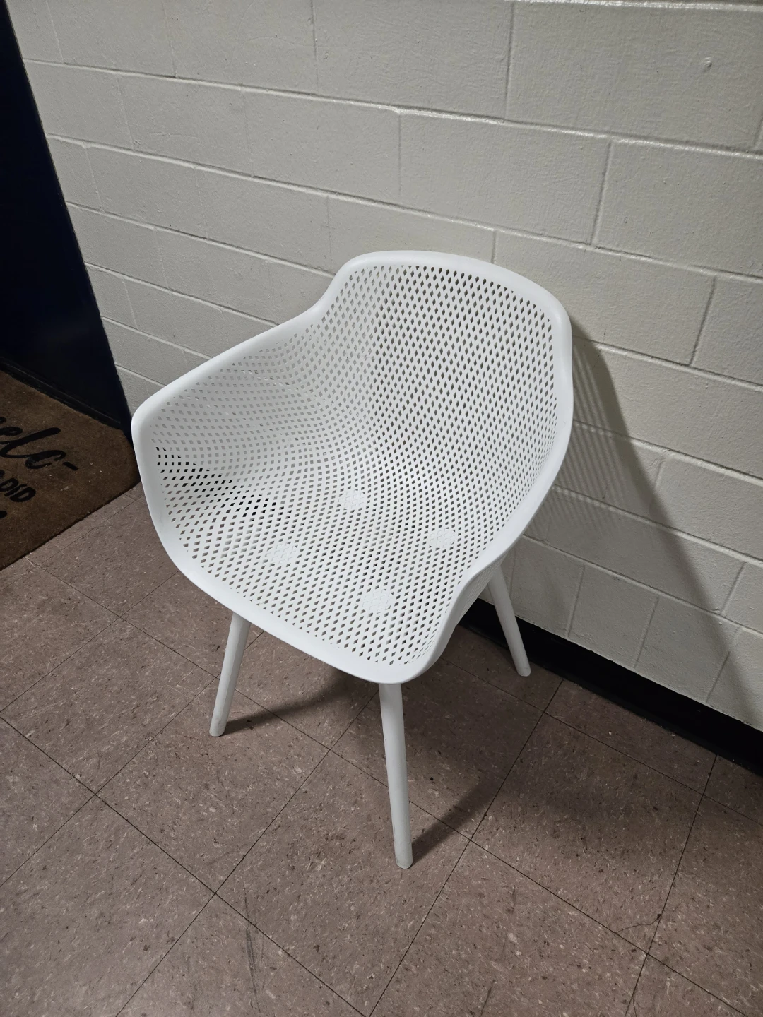 IKEA LAKTARE White Accent Chair - Indoor Outdoor Lounge - photo 4