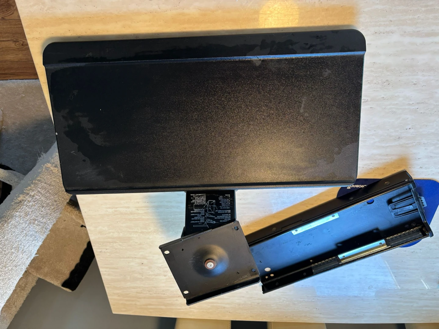 Adjustable Keyboard Tray Mount and tower stand - photo 3