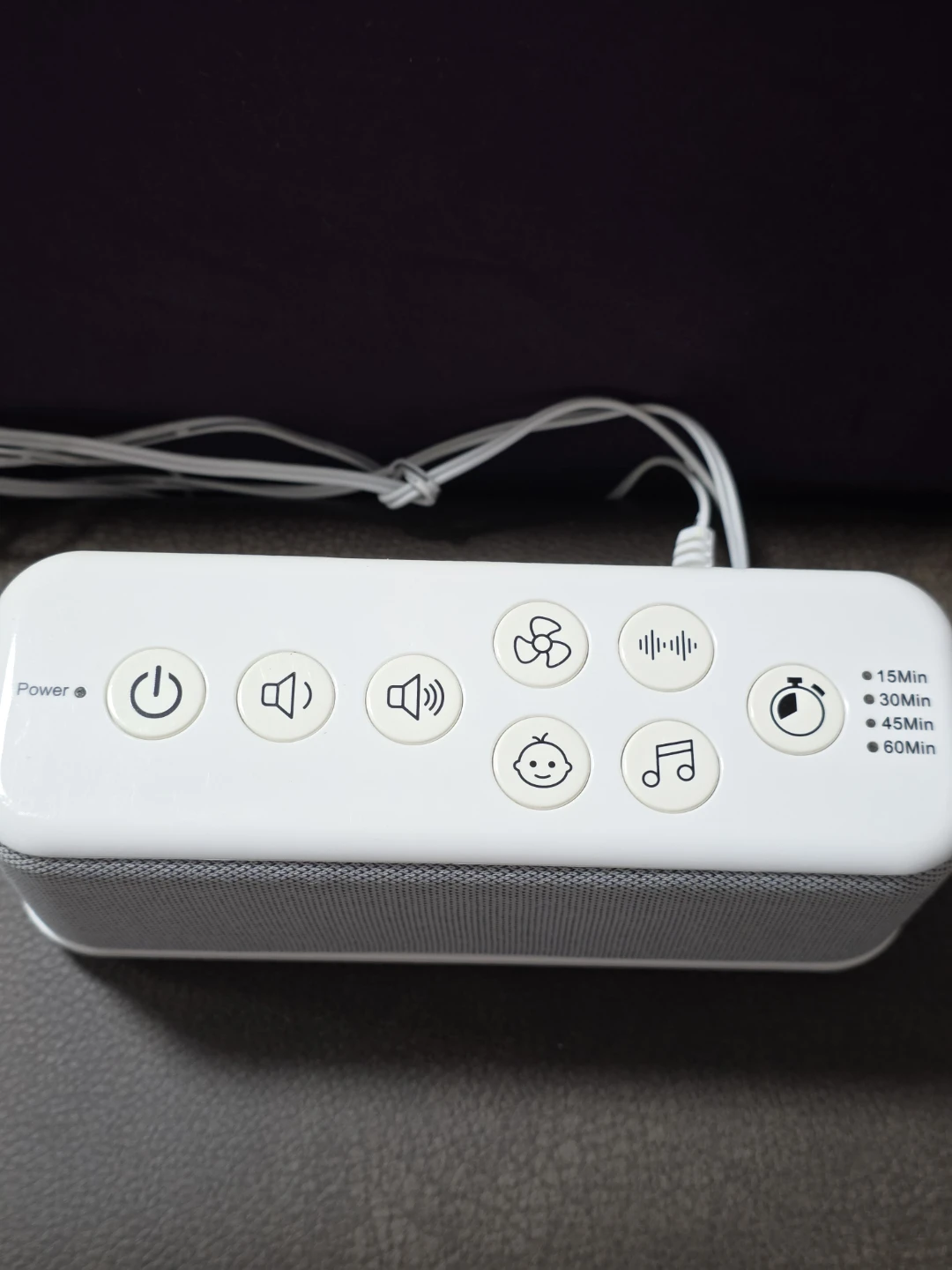 White Sound Machine with Timer Settings for Sleep - photo 2