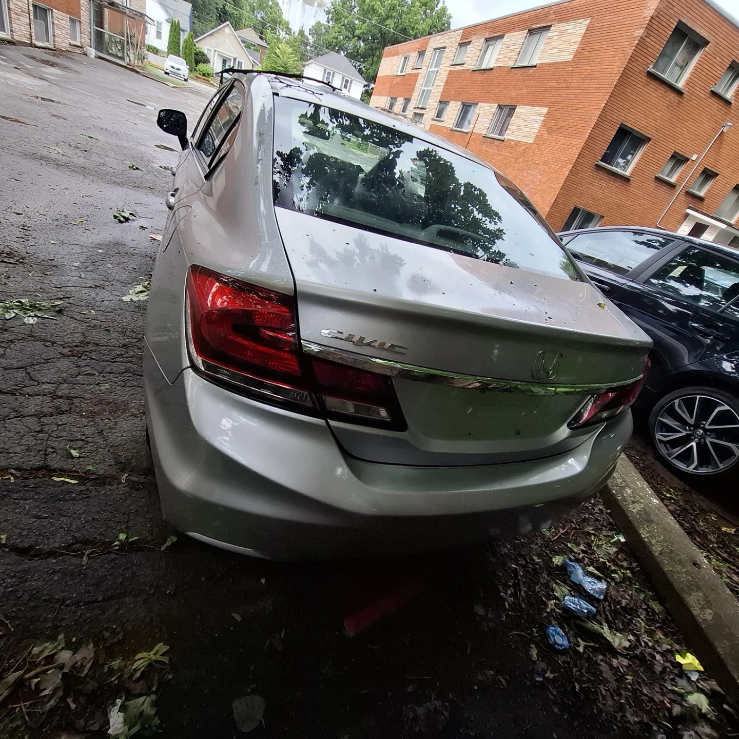 2012 Silver Honda Civic Sedan - photo 5
