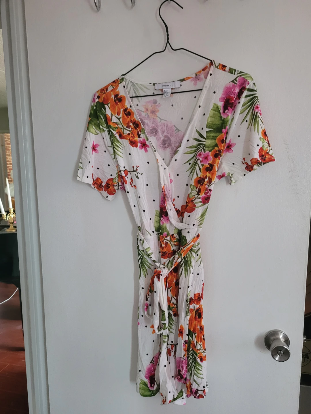 Forever 21 Floral Wrap Dress