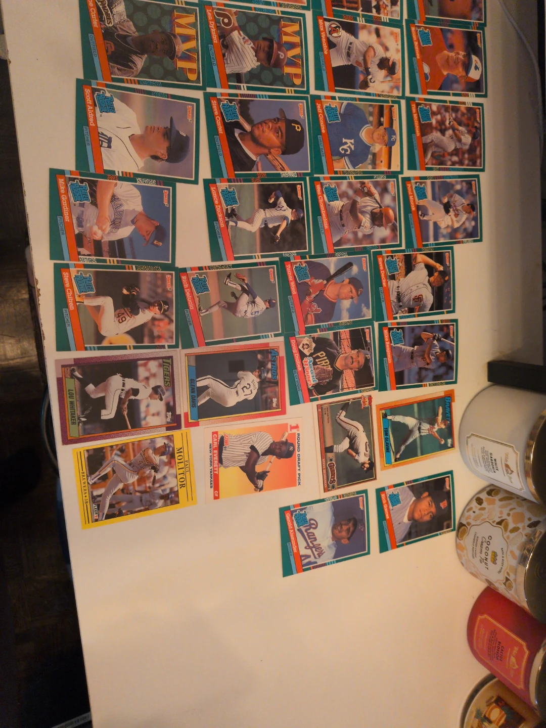 Assorted Baseball Cards Collection