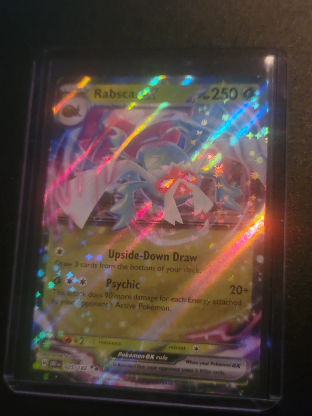 Rabsca EX Pokémon Card