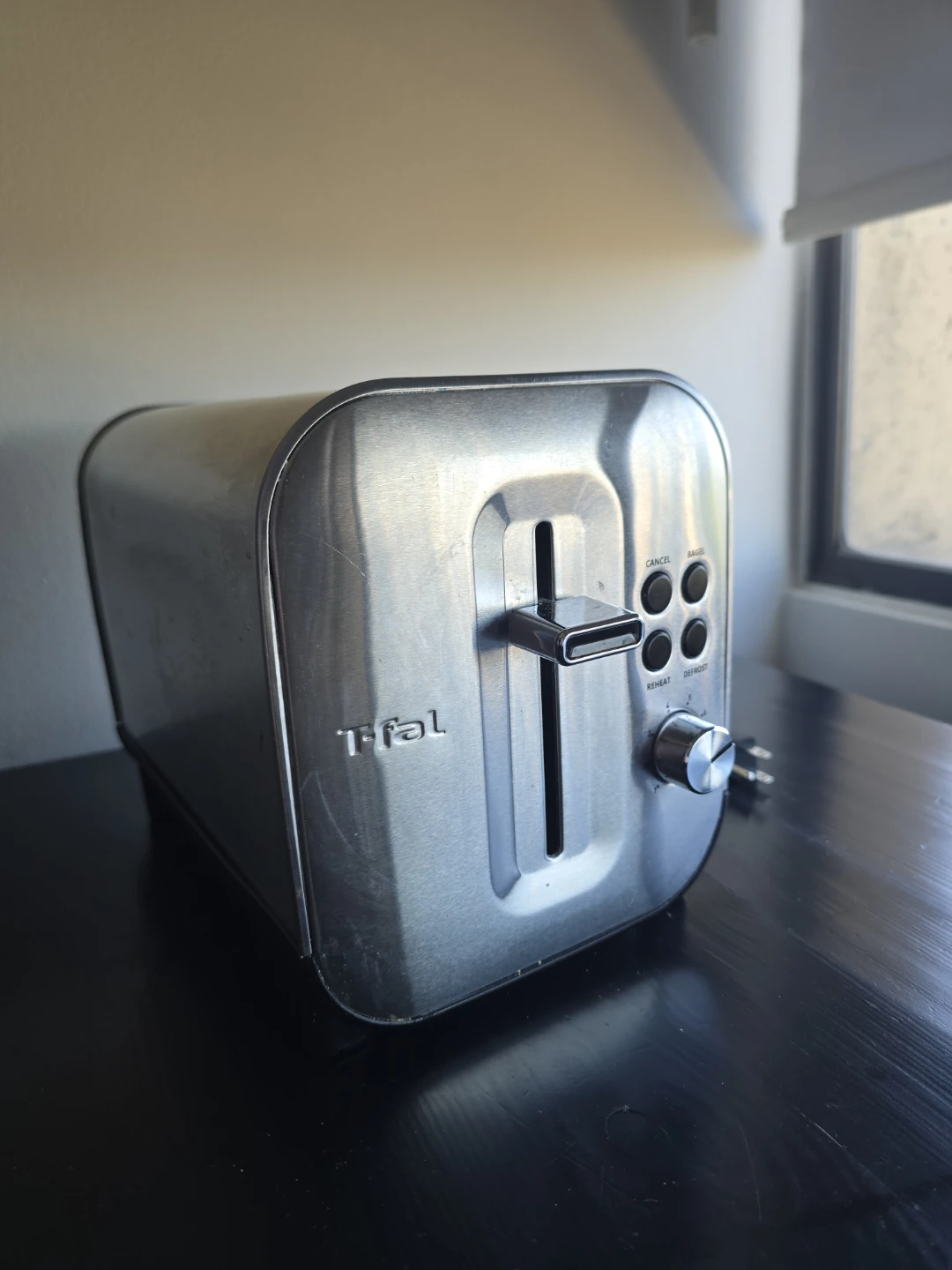 T-fal Stainless Steel 2-Slice Toaster