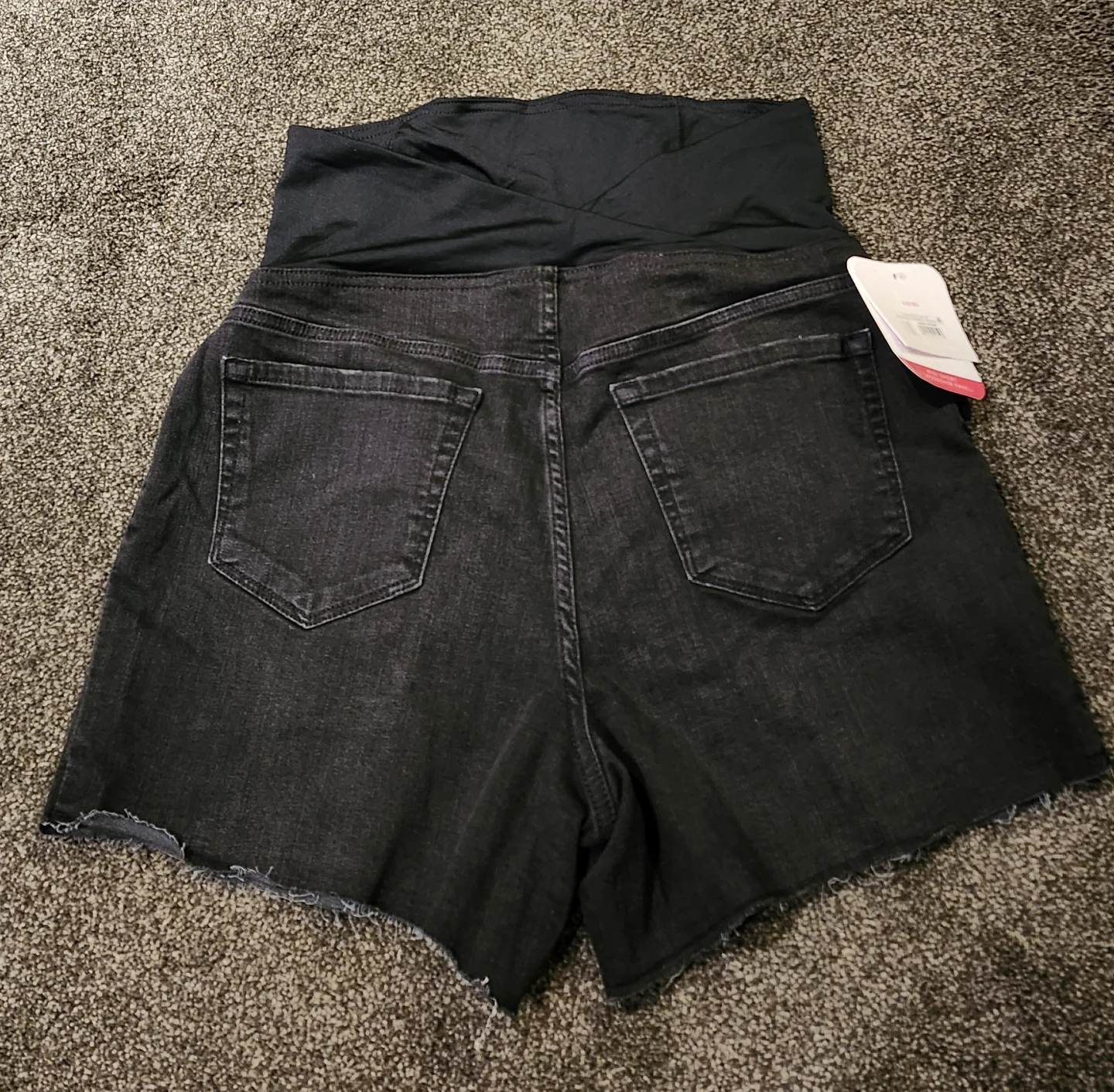 Ingrid & Isabel Maternity Denim Shorts Size 10 - photo 3