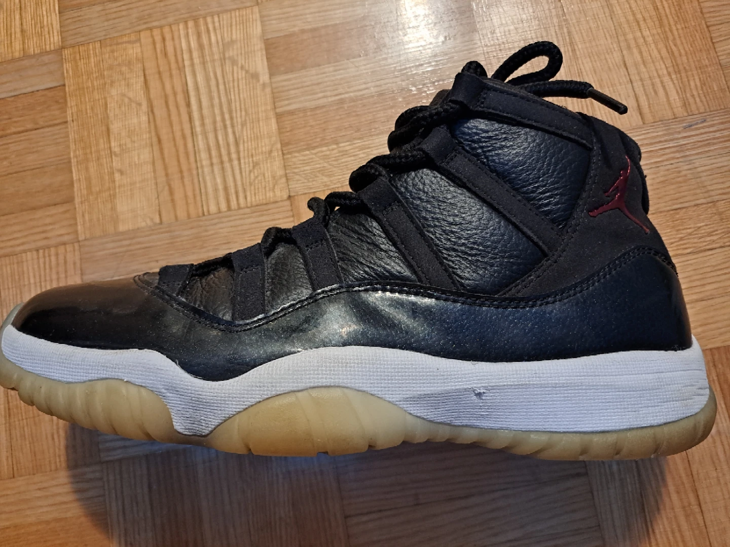 Air Jordan 11 Black Basketball Shoes