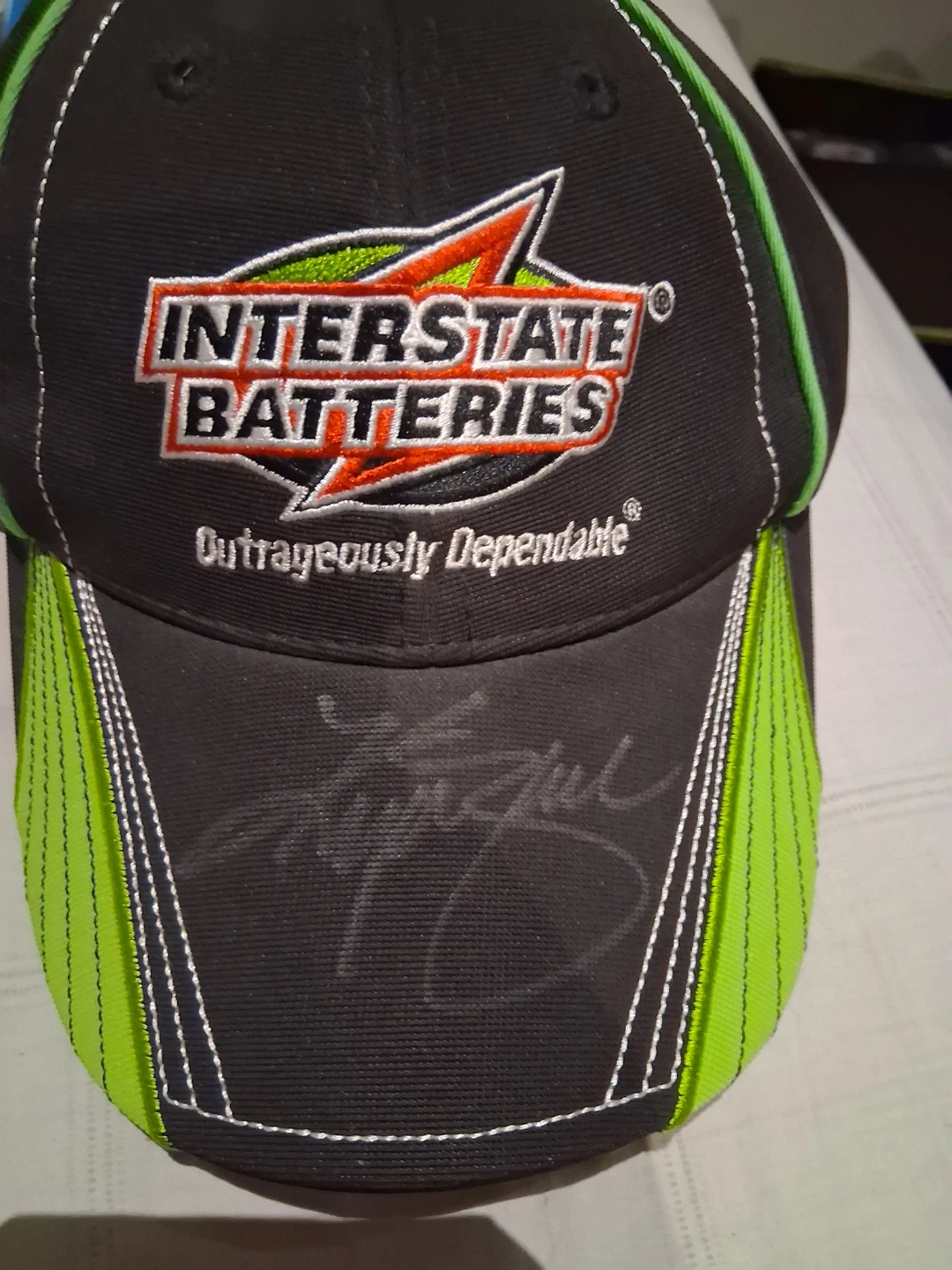 Kyle busch signed cap