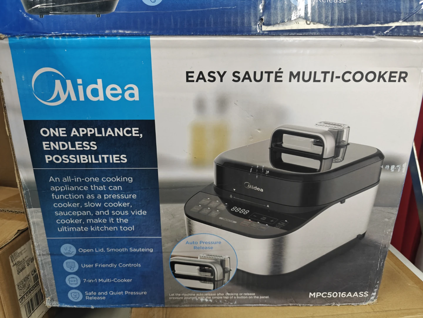 Midea Easy Sauté Multi-Cooker