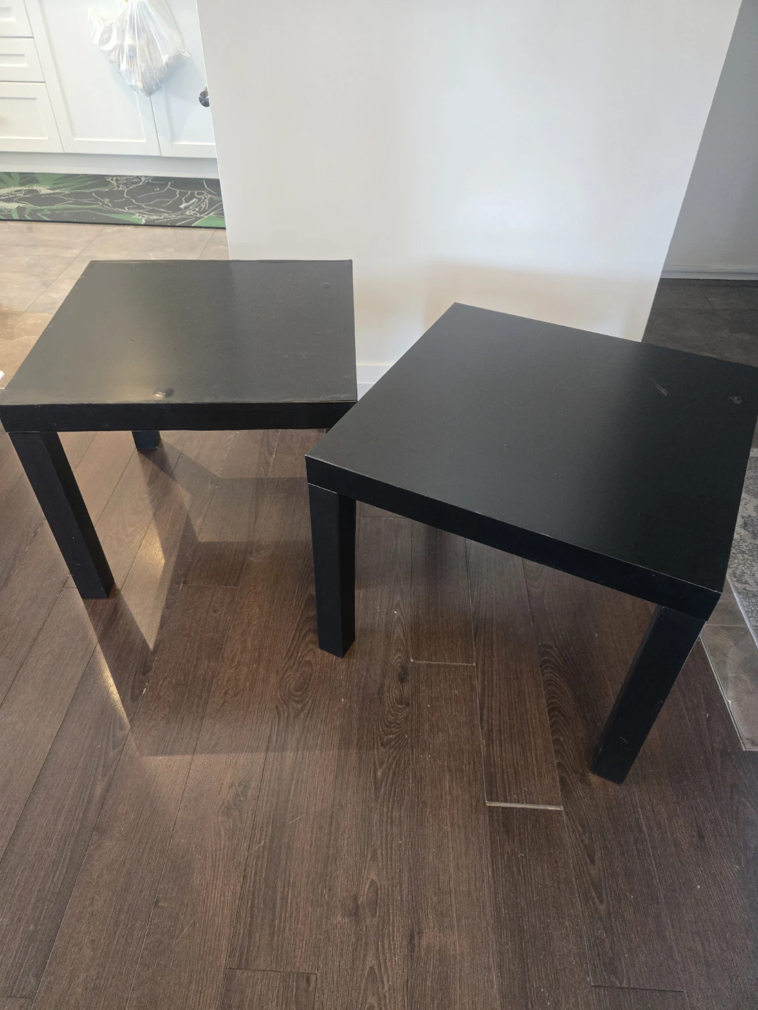 Two Ikea  LACK Side Tables ⚽