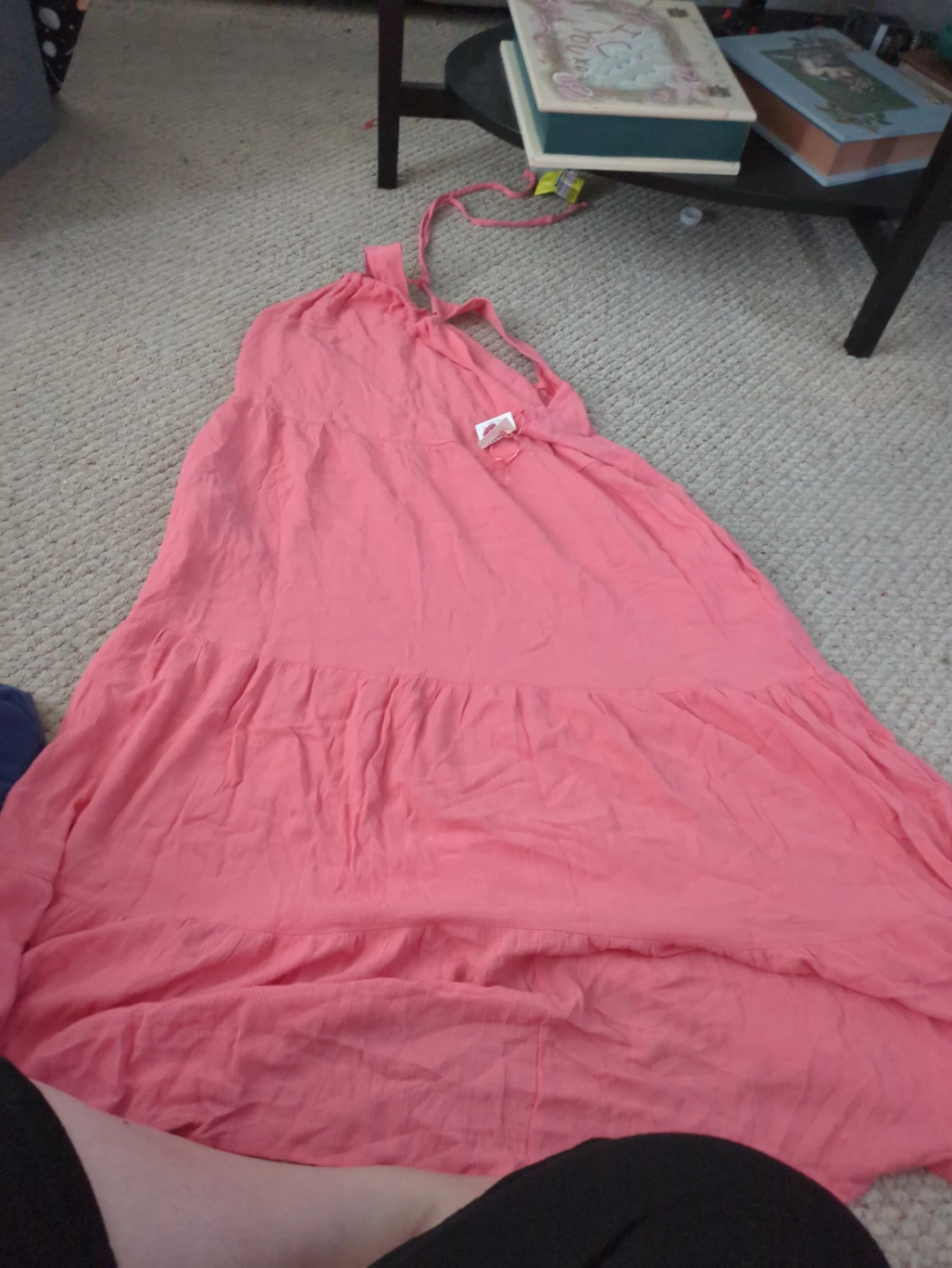 George Coral Pink Maxi Dress XL - photo 2
