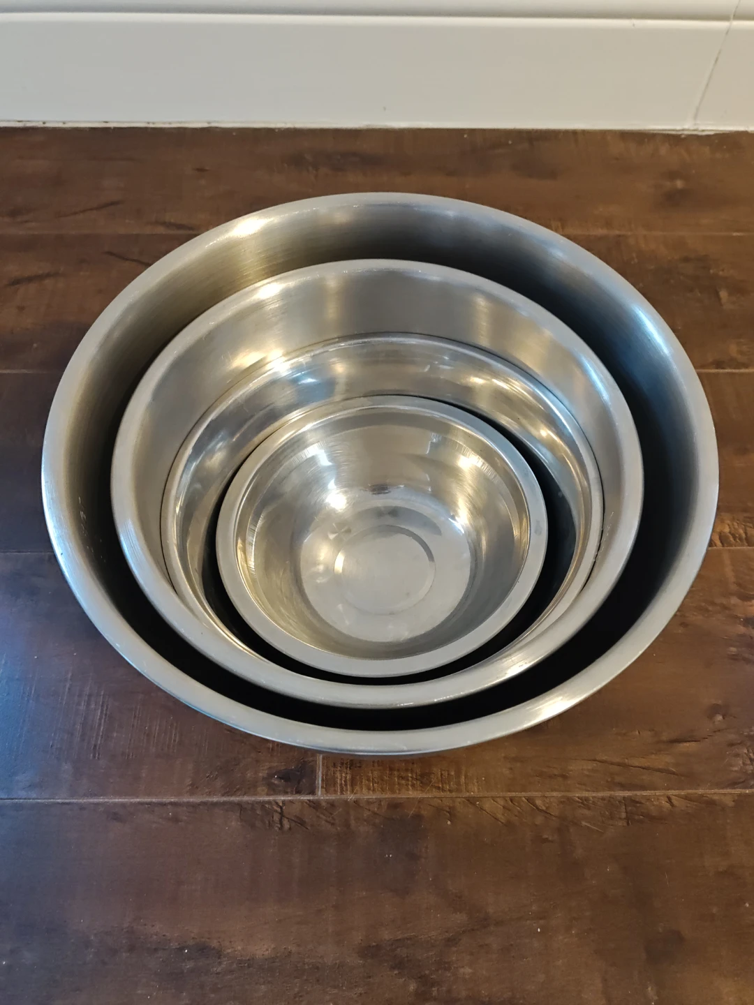 Set of 4 Stainless Steel Mixing Bowls - photo 2