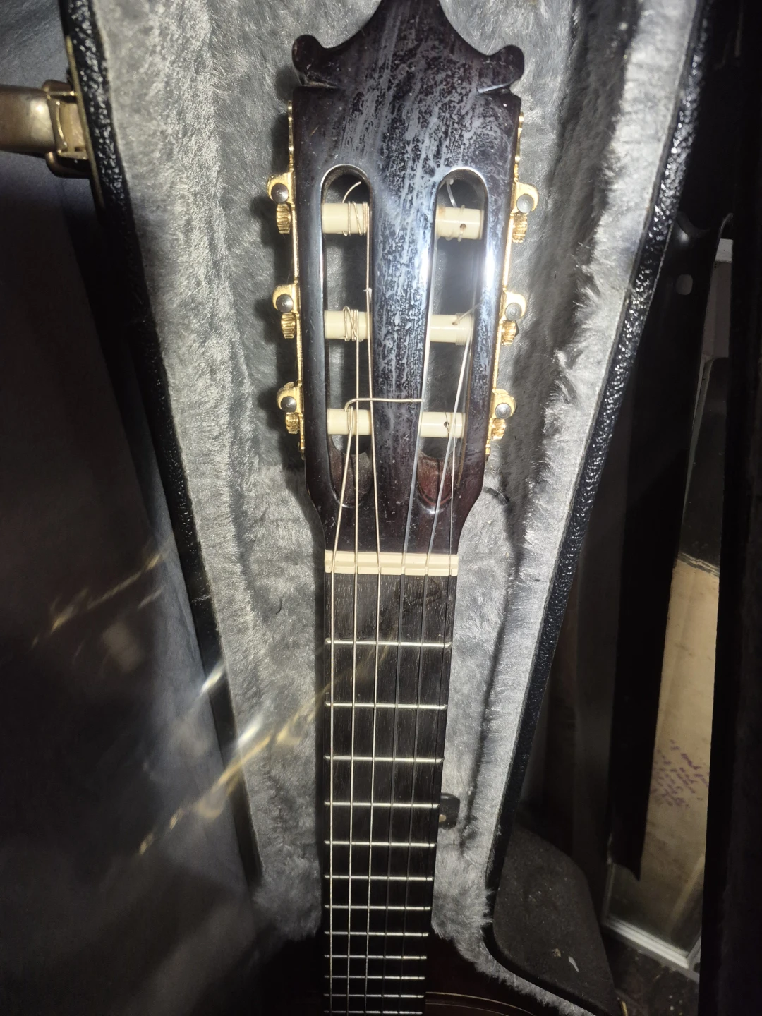 Classical Acoustic Guitar with Hard Case - photo 3