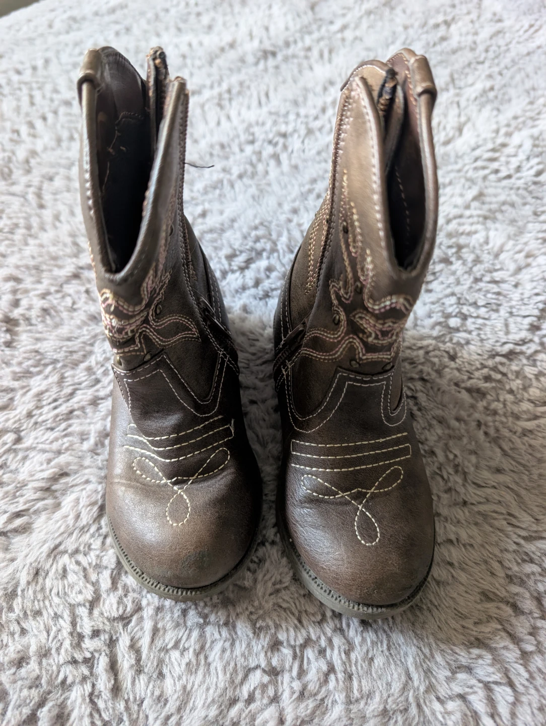 Children's Brown Cowboy Boots