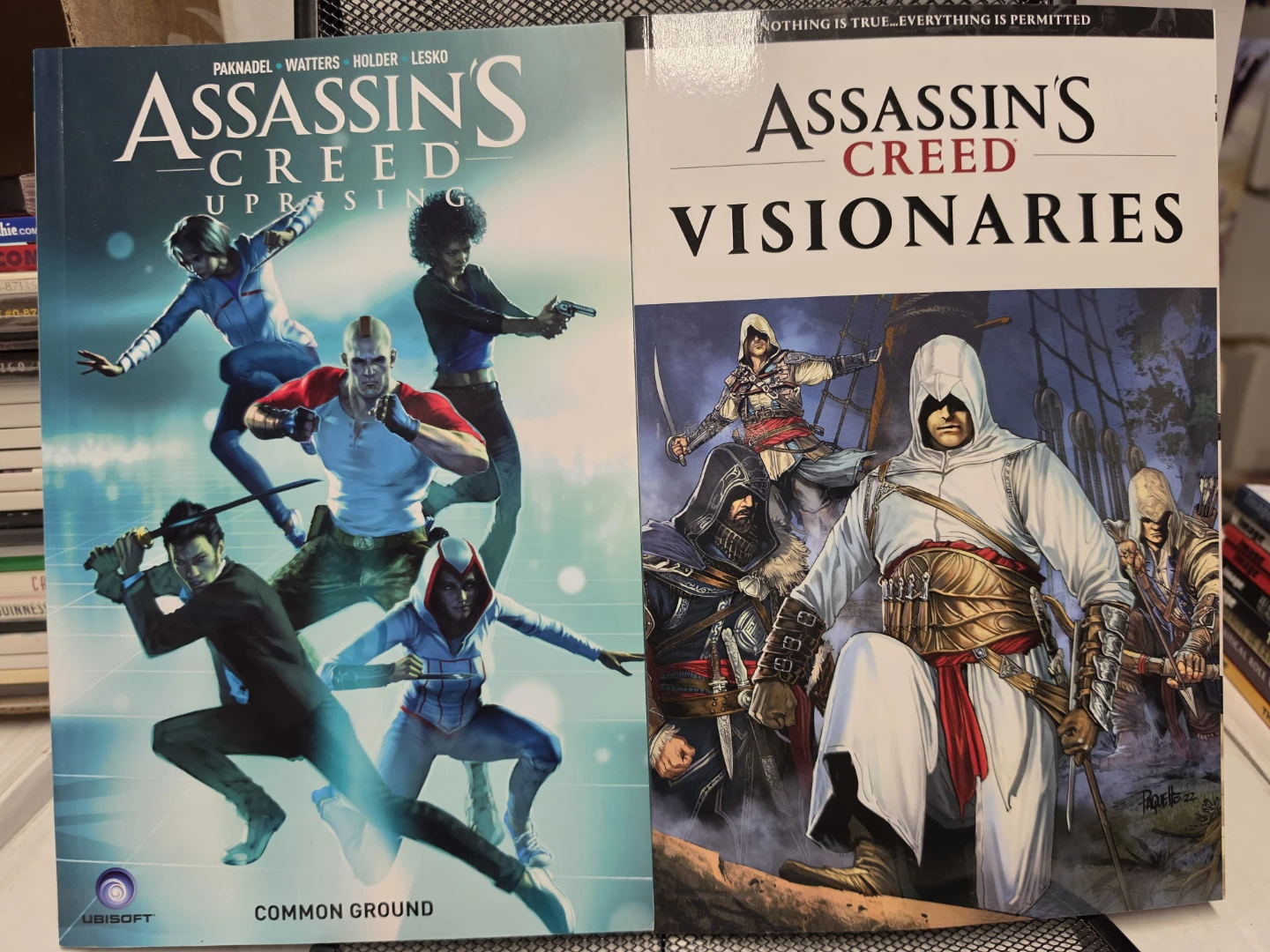 Assassin's Creed Uprising & Visionaries Comic Books