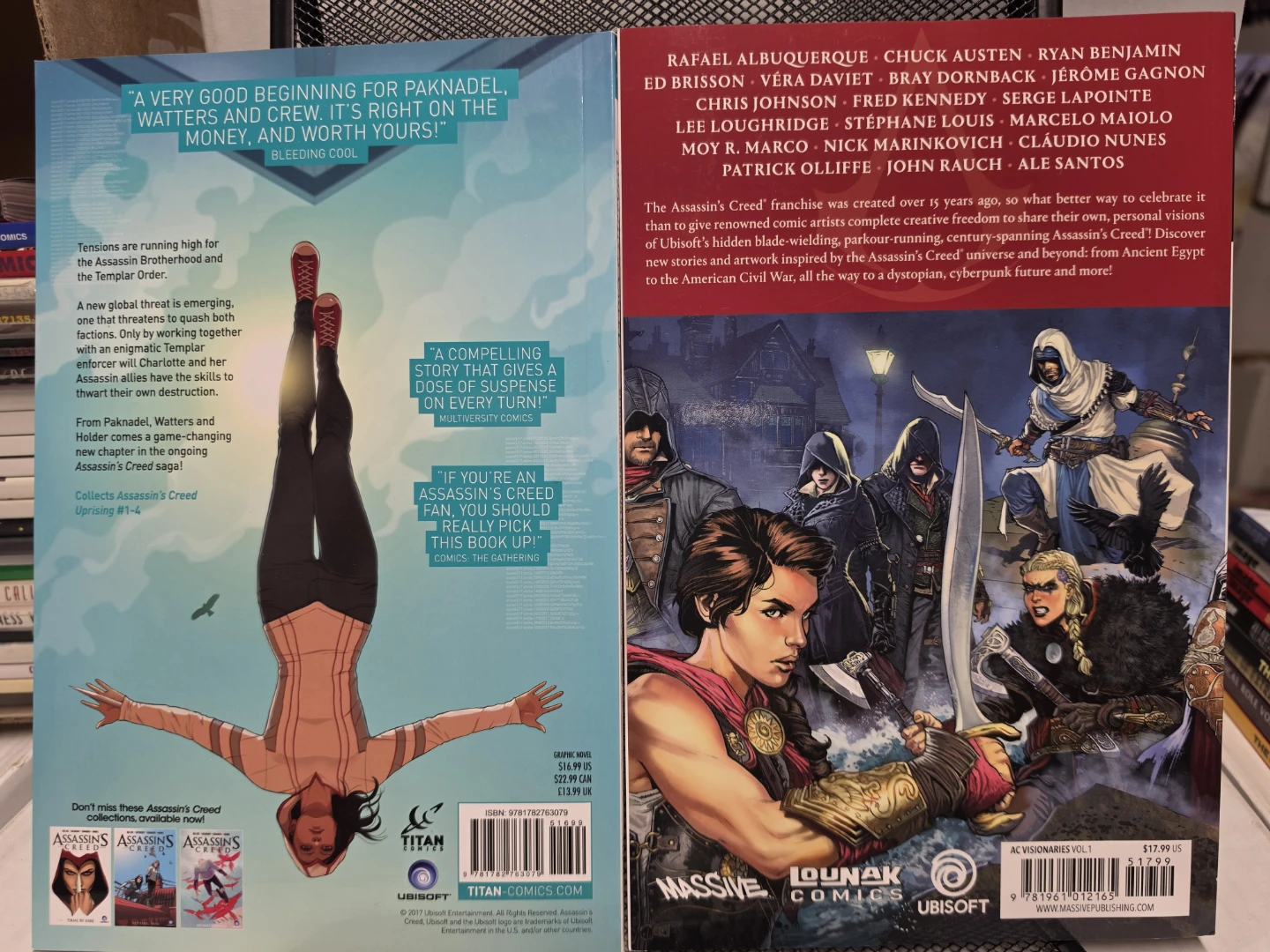 Assassin's Creed Uprising & Visionaries Comic Books - photo 2