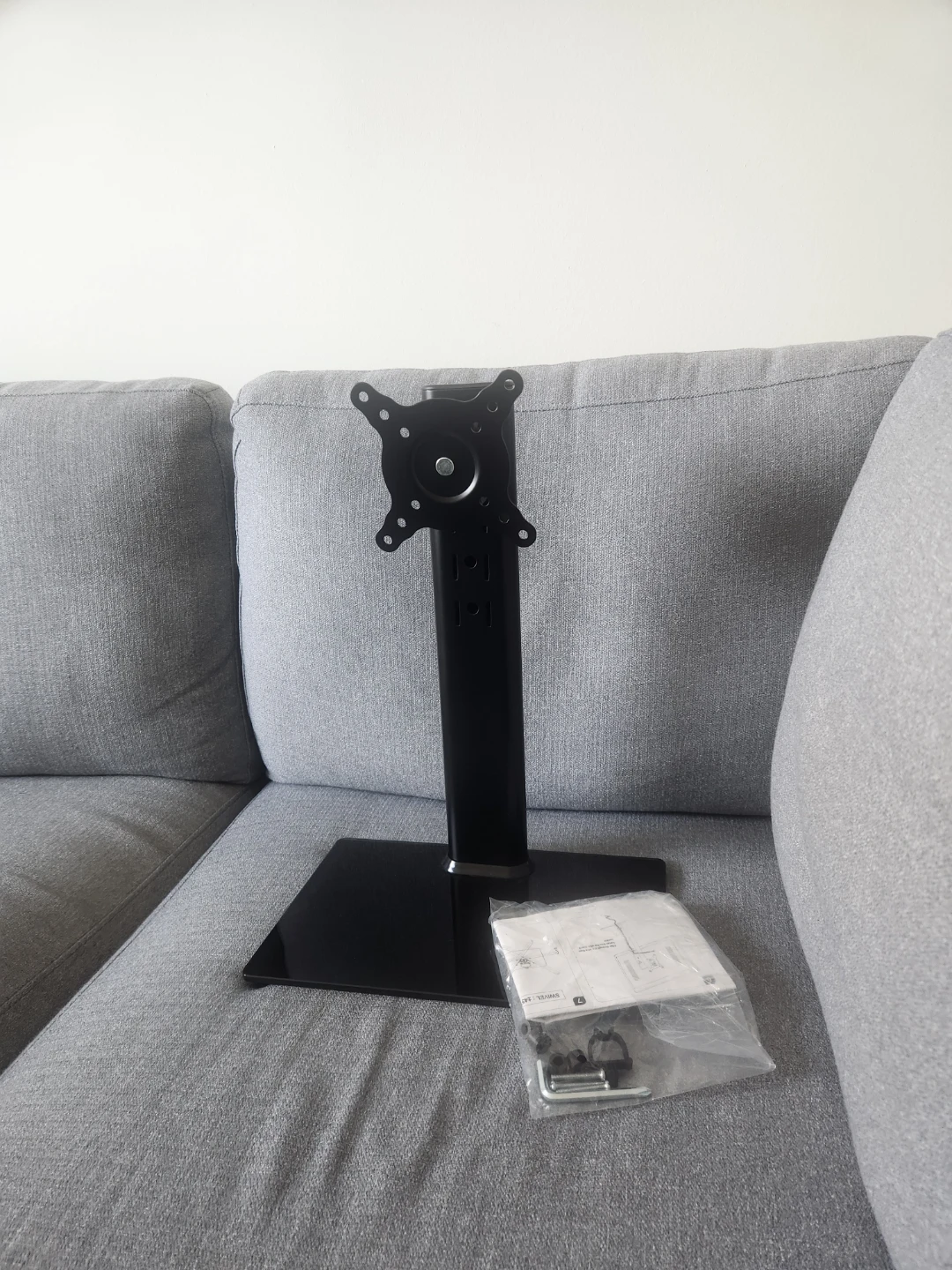 Black Monitor Desk Stand - photo 2