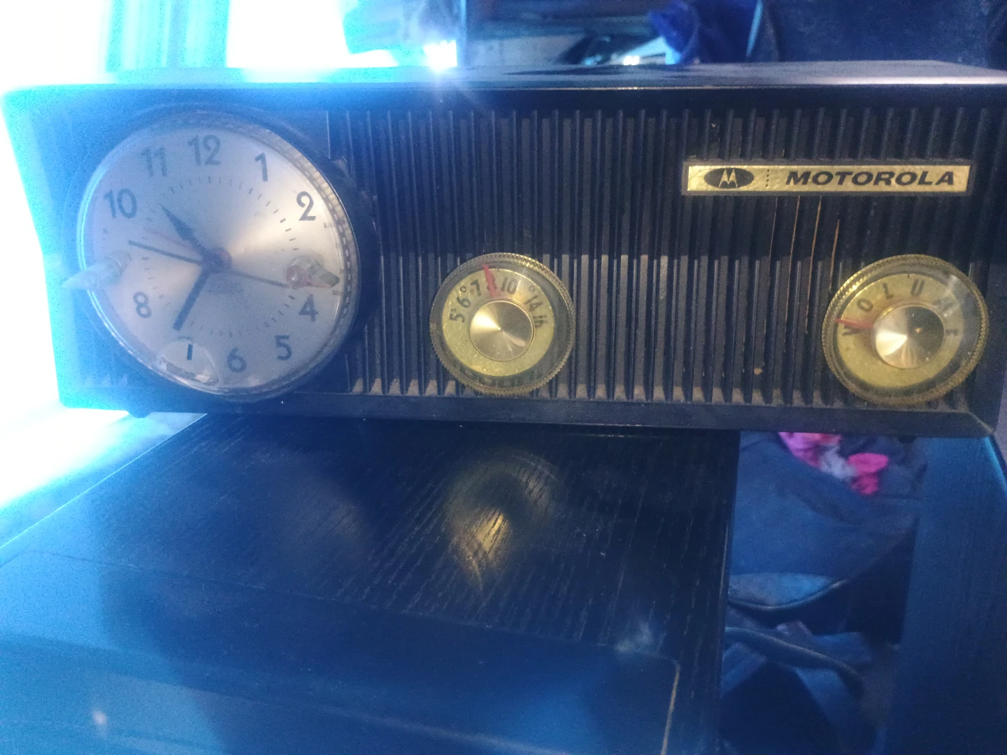 Vintage Motorola Clock Radio
