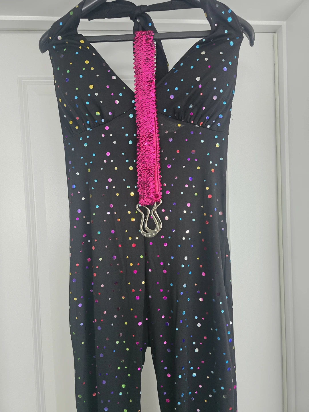 Medium(54-64kg)-DreamGirl Adult 70s Disco Costume f - photo 4