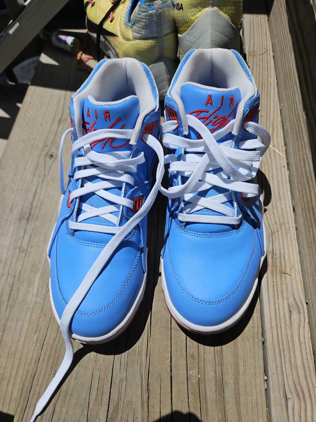 Nike Air Jordan Sneakers - Blue/Red - photo 2
